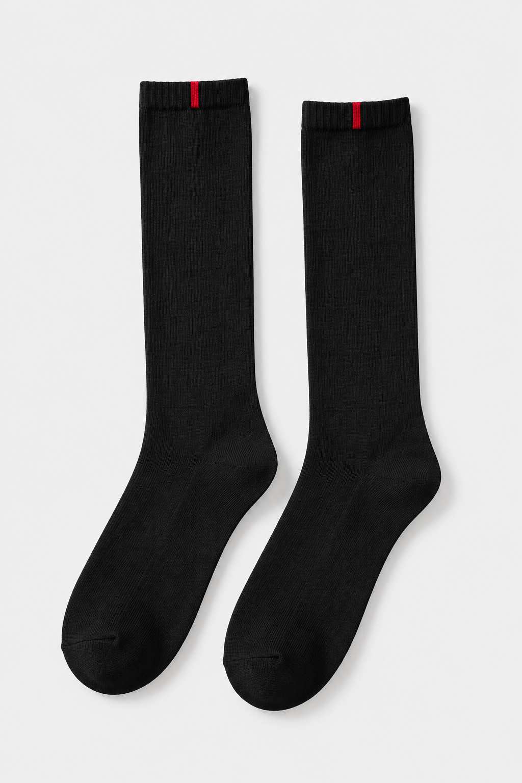 FAMILY WOMEN KNEEHIGH SOCKS BLACK