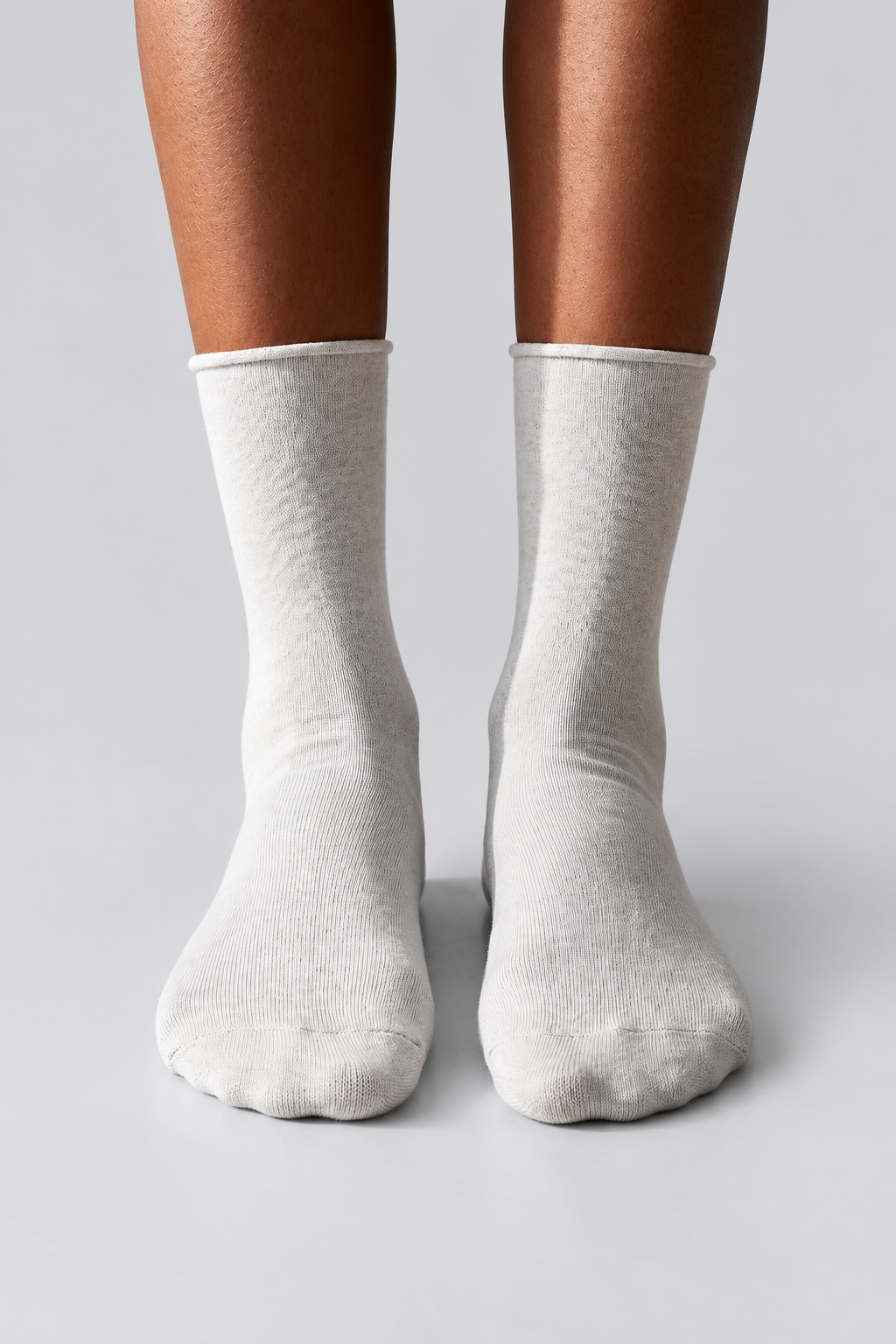 ELASTIC MODAL WOMEN SOCKS GREY
