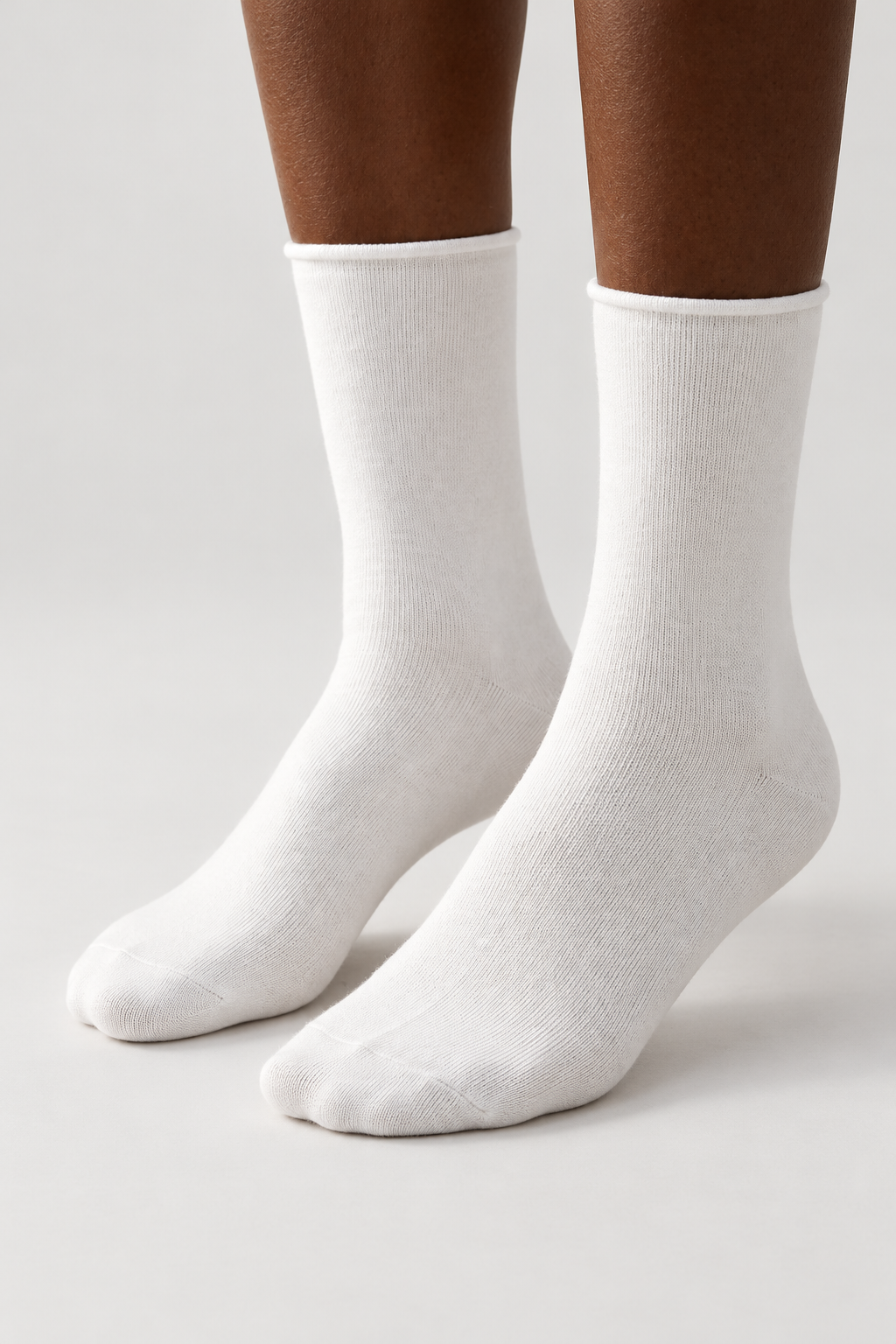 ELASTIC MODAL WOMEN SOCKS WHITE