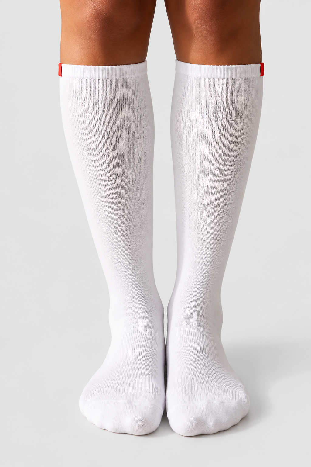 FAMILY WOMEN KNEEHIGH SOCKS WHITE