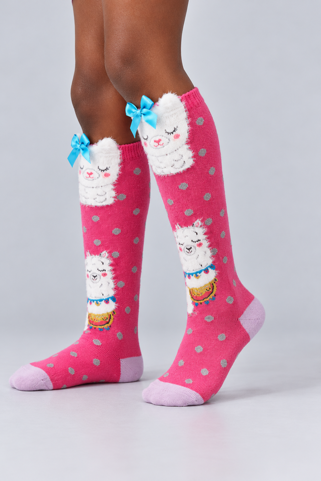 RIBBON LAMB CHILDREN'S KNEE HIGH SOCKS MIX