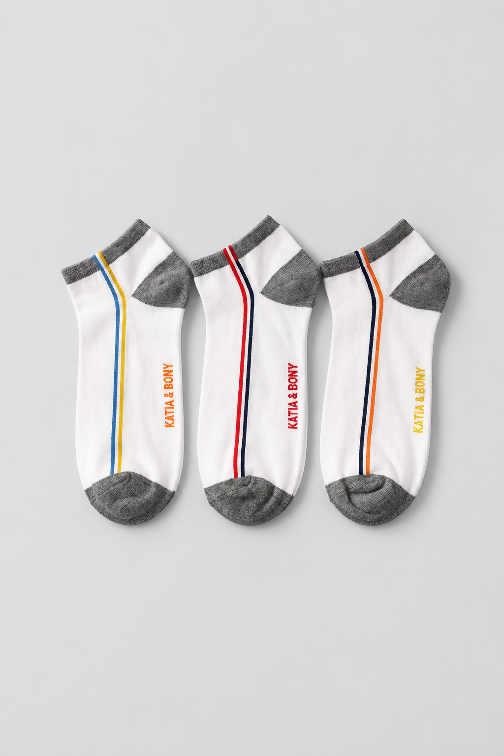 3PCK WAY MEN STEP SOCKS WHITE