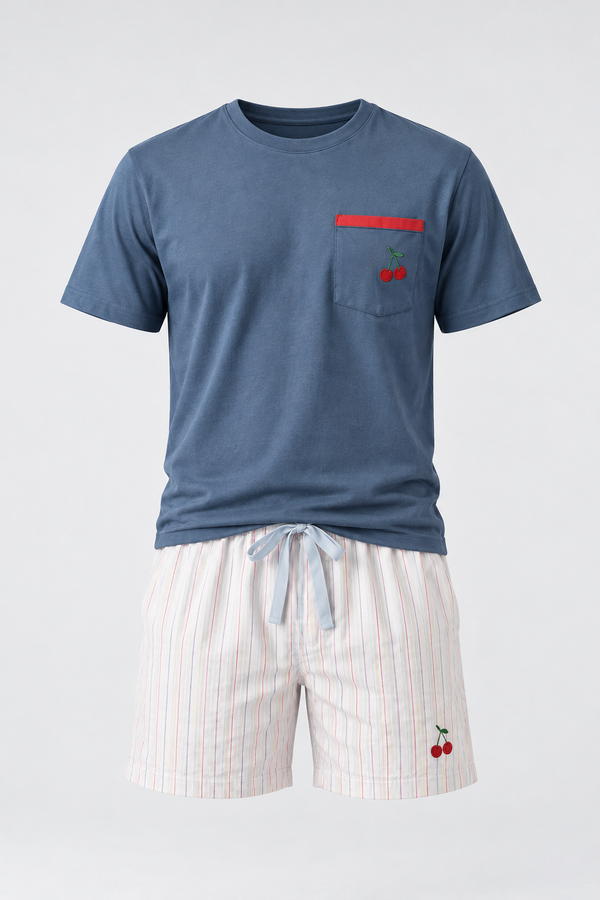 MEDITERRANEAN MEN'S SHORTS SET NAVY