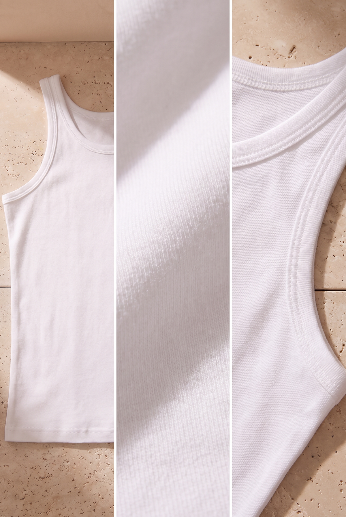 2PCK BASIC RIBBED BOYS' UNDERSHIRT WHITE