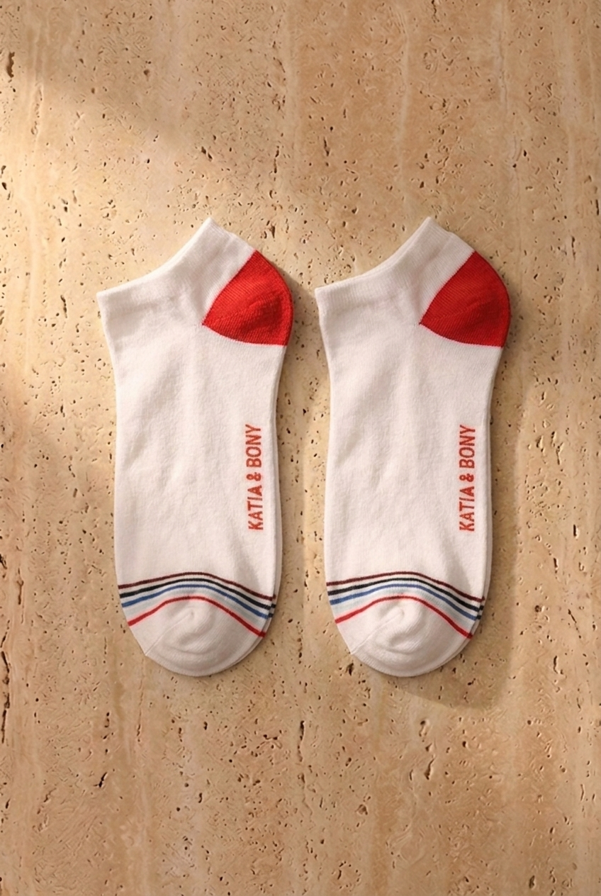 3PCK RETRO MEN STEP SOCKS WHITE/NAVY/GREY