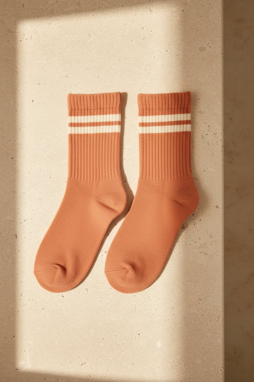 3PCK STRIPED GIRLS SOCKET SOCKS MINT MIX