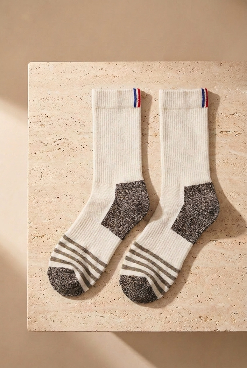 3PCK UNISEX SHAFTLESS GOLF SOCKET SOCKS BLACK/WHITE/NAVY