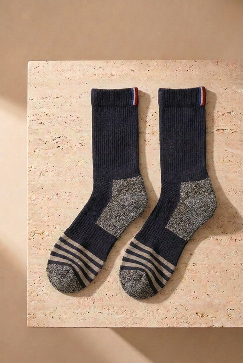 3PCK UNISEX SHAFTLESS GOLF SOCKET SOCKS BLACK/WHITE/NAVY