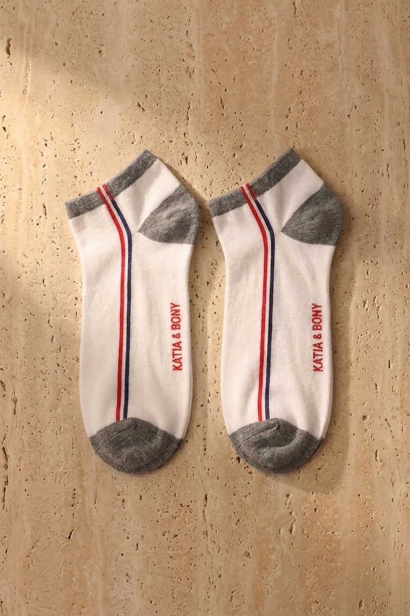 3PCK WAY MEN STEP SOCKS WHITE