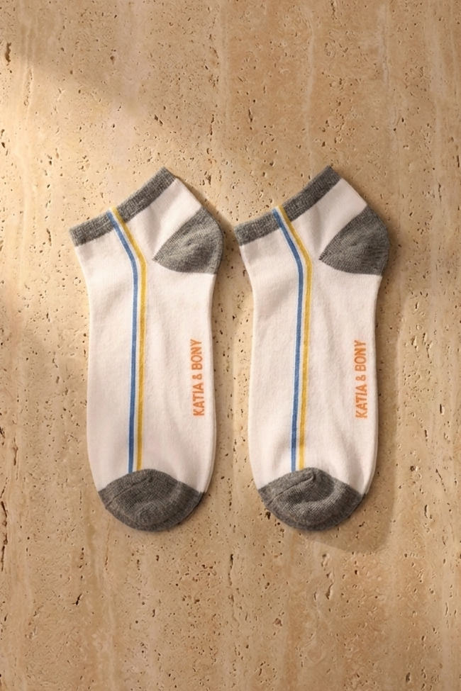 3PCK WAY MEN STEP SOCKS WHITE