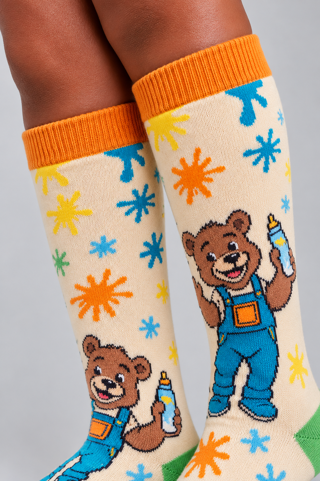 TEDDY KIDS KNEE SOCKS MIX