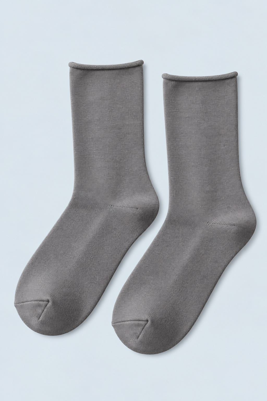 ELASTIC MODAL WOMEN SOCKS DARK GREY