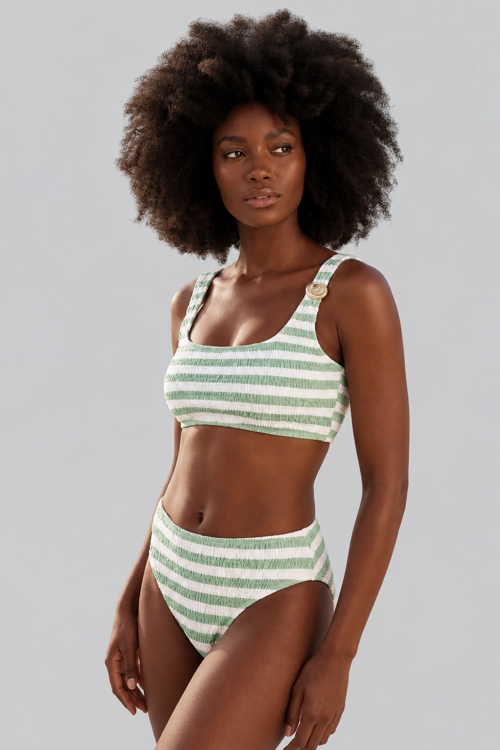 SEA LA VIE WOMEN BIKINI SET GREEN