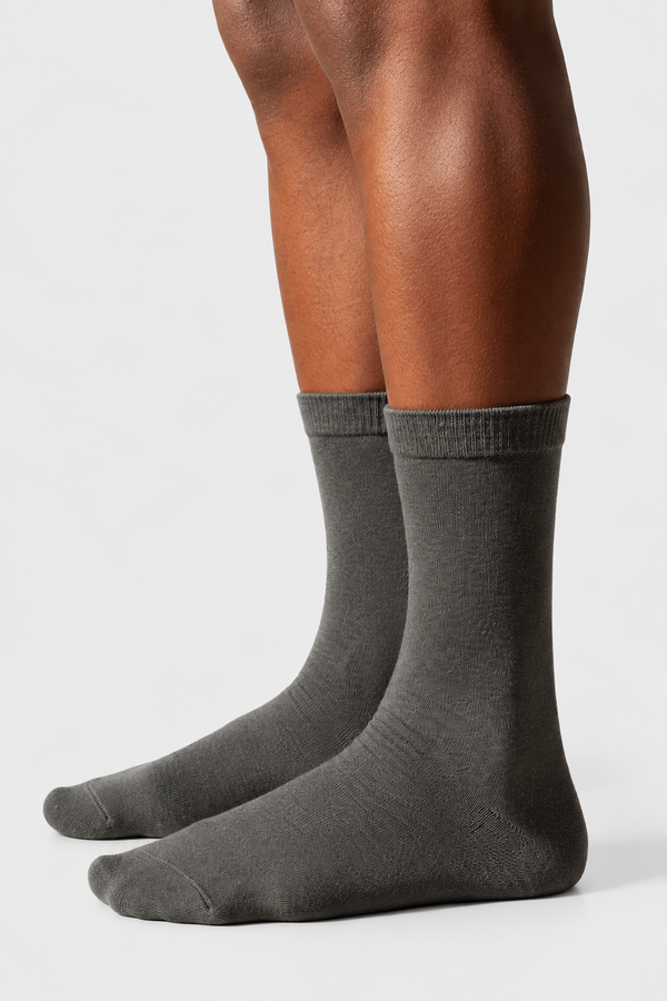 NEW HAROLD BAMBOO MEN'S SOCKS - ANTHRACITE