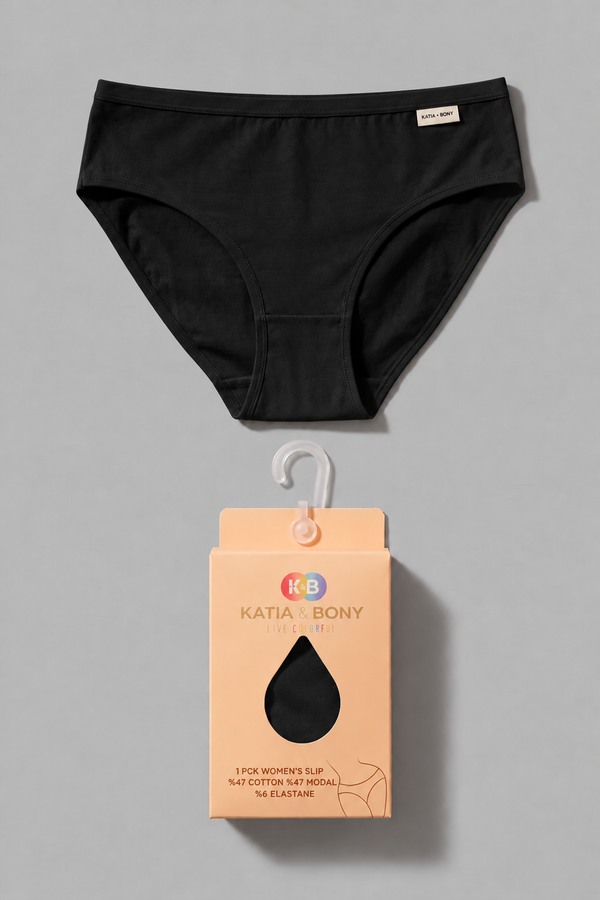 WOMEN'S BASIC PANTIES BLACK