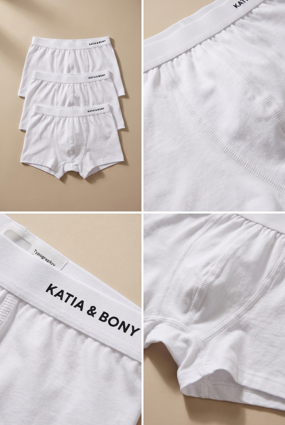3PCK BASIC BOXED BOYS' BOXER SHORTS WHITE