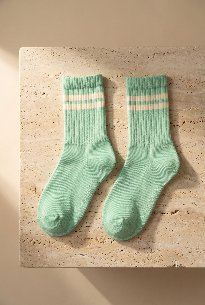 3PCK STRIPED BOYS SOCKET SOCKS YELLOW MIX