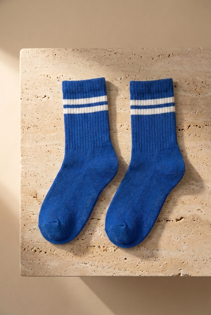 3PCK STRIPED BOYS SOCKET SOCKS YELLOW MIX