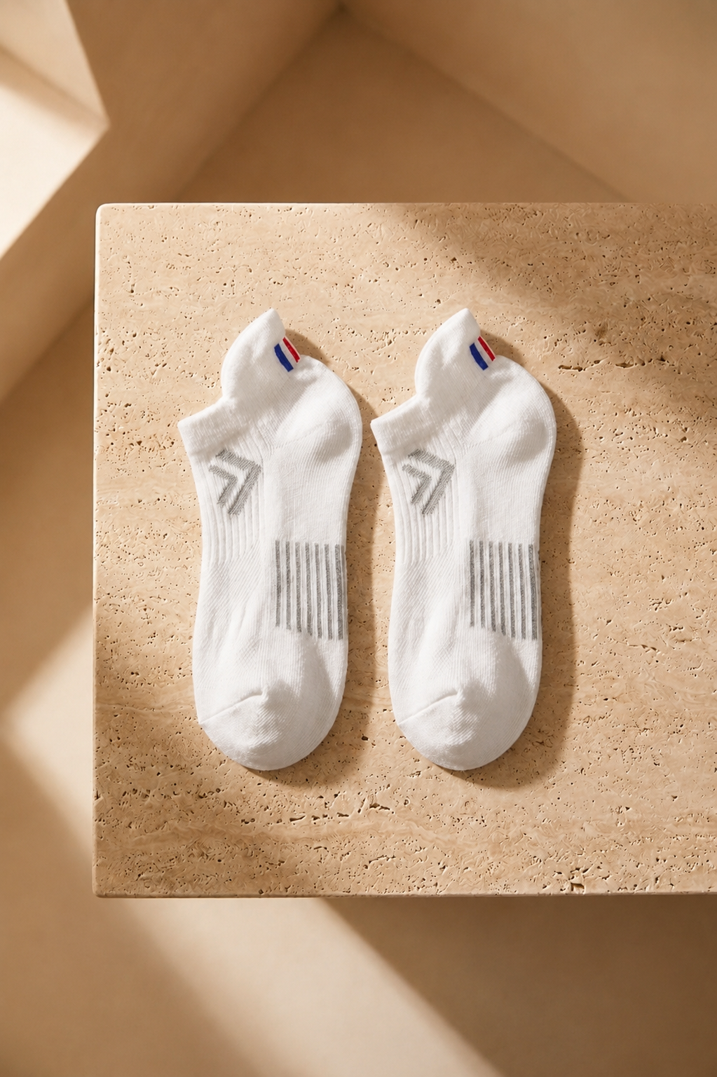 3PCK 2021-222 GOLF UNISEX STEP SOCKS WHITE-WHITE-WHITE