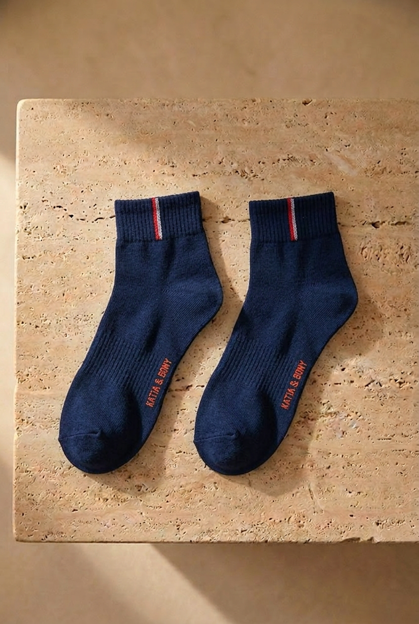 3PCK 2019-2885 GOLF UNISEX STEP SOCKS NAVY/NAVY/WHITE