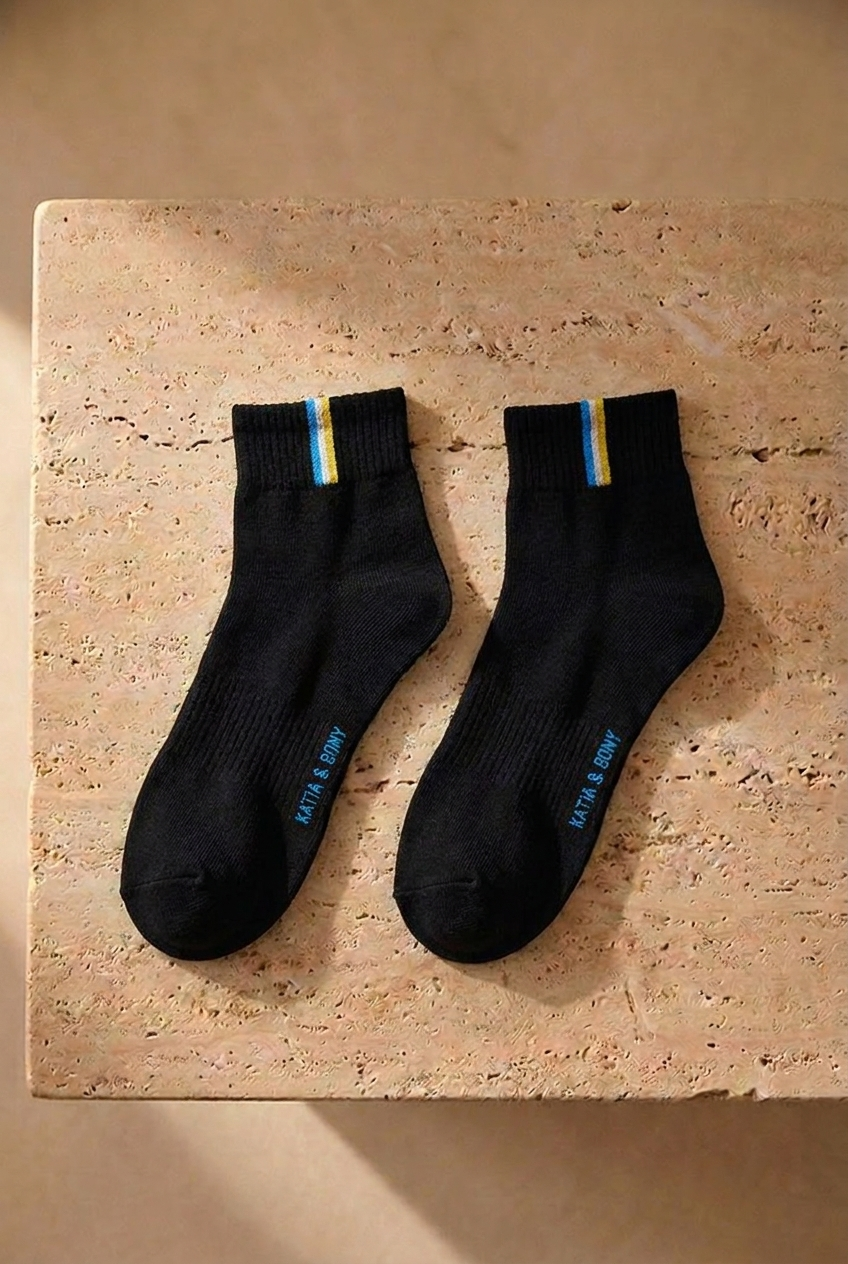3PCK 2019-2885 GOLF UNISEX STEP SOCKS BLACK/WHITE/GREY