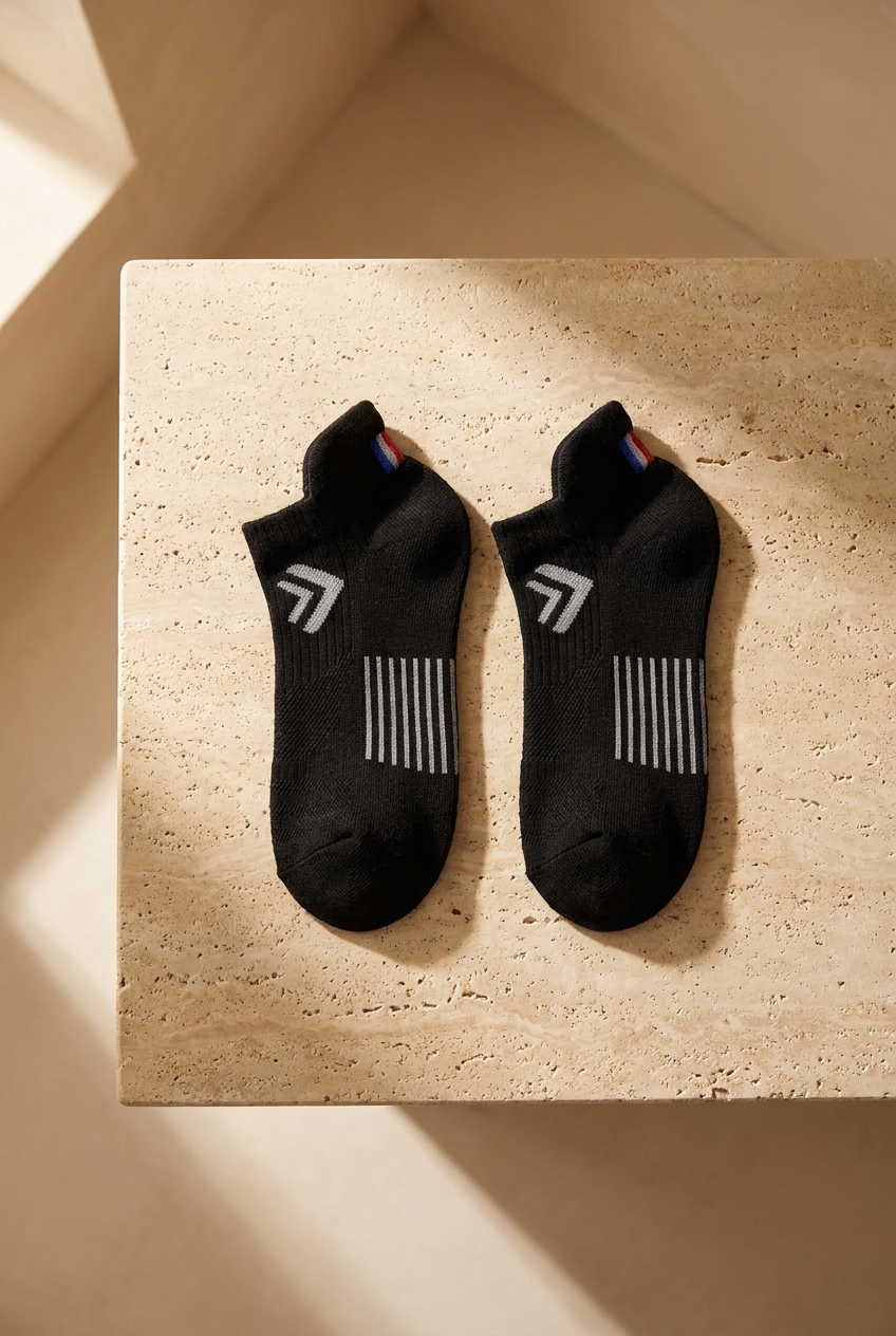 3PCK 2021-222 GOLF UNISEX STEP SOCKS BLACK/WHITE/NAVY