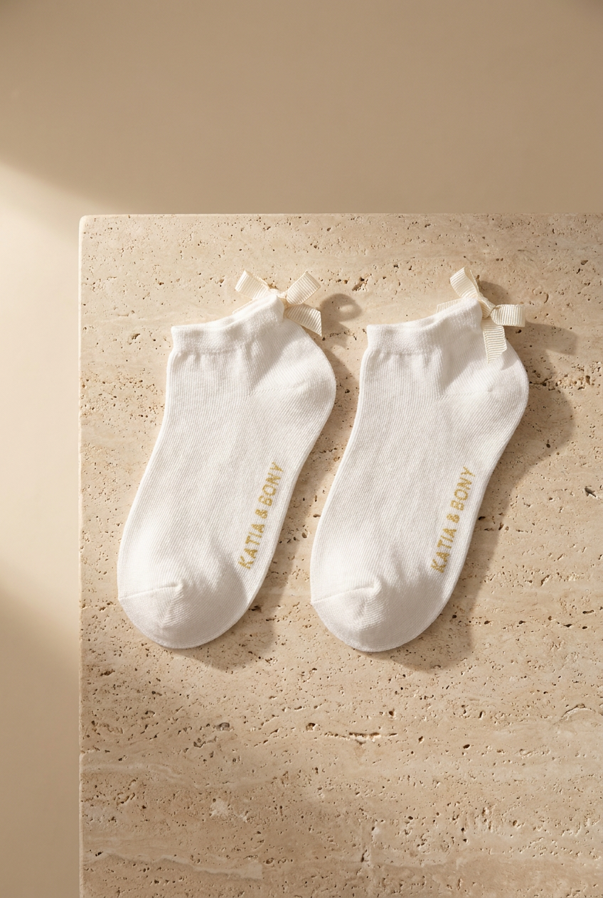 3PCK SOFT BAMBOO GIRLS STEP SOCKS WHITE-WHITE-PINK