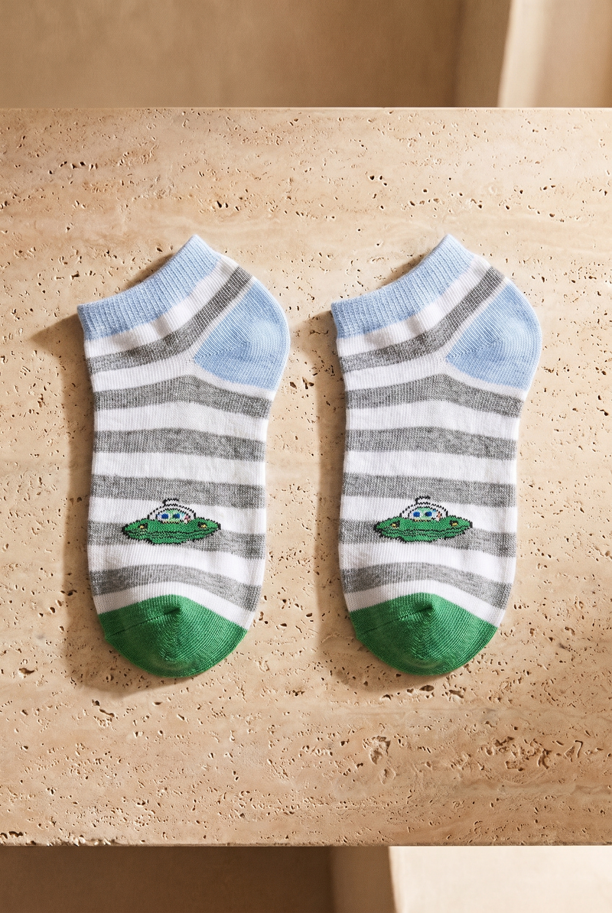 4PCK SPACE BOYS STEP SOCKS MIX