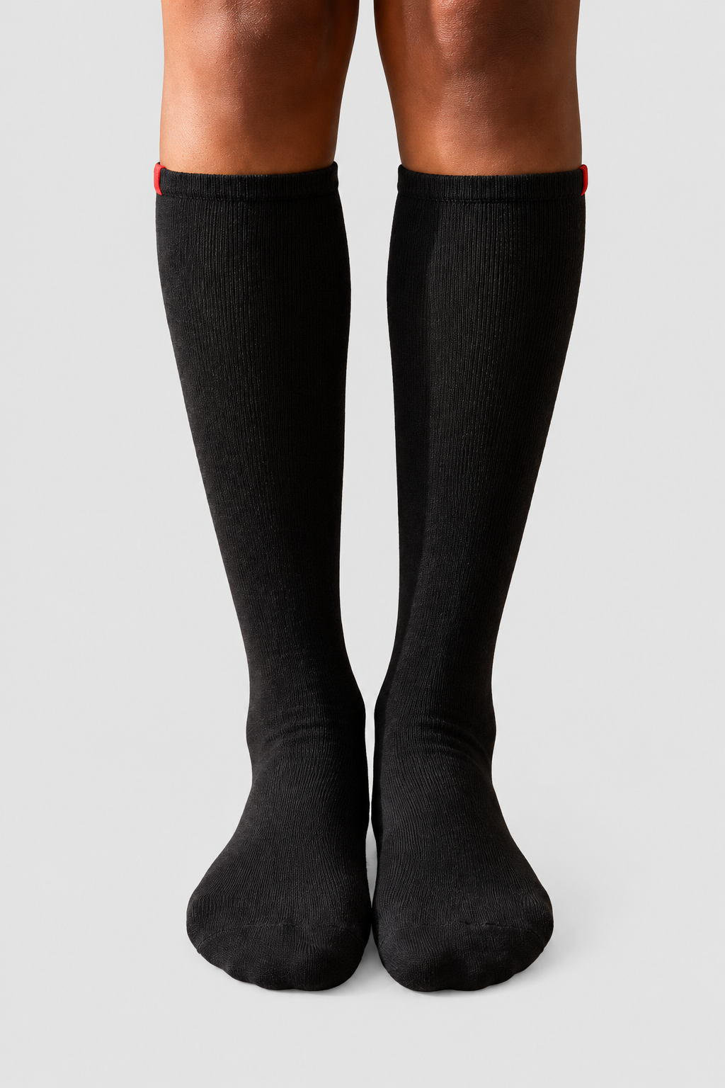 FAMILY WOMEN KNEEHIGH SOCKS BLACK