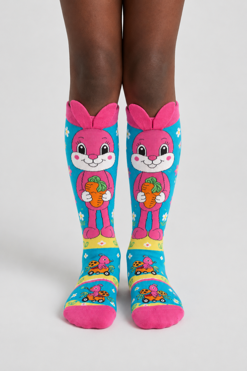 EAR ACCESSORY RABBIT KIDS KNEE HIGH SOCKS MIX