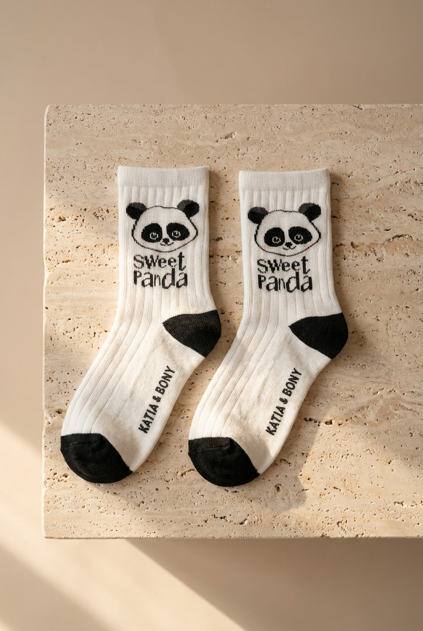 4PCK PANDALI CHILDREN'S SOCKS MIX