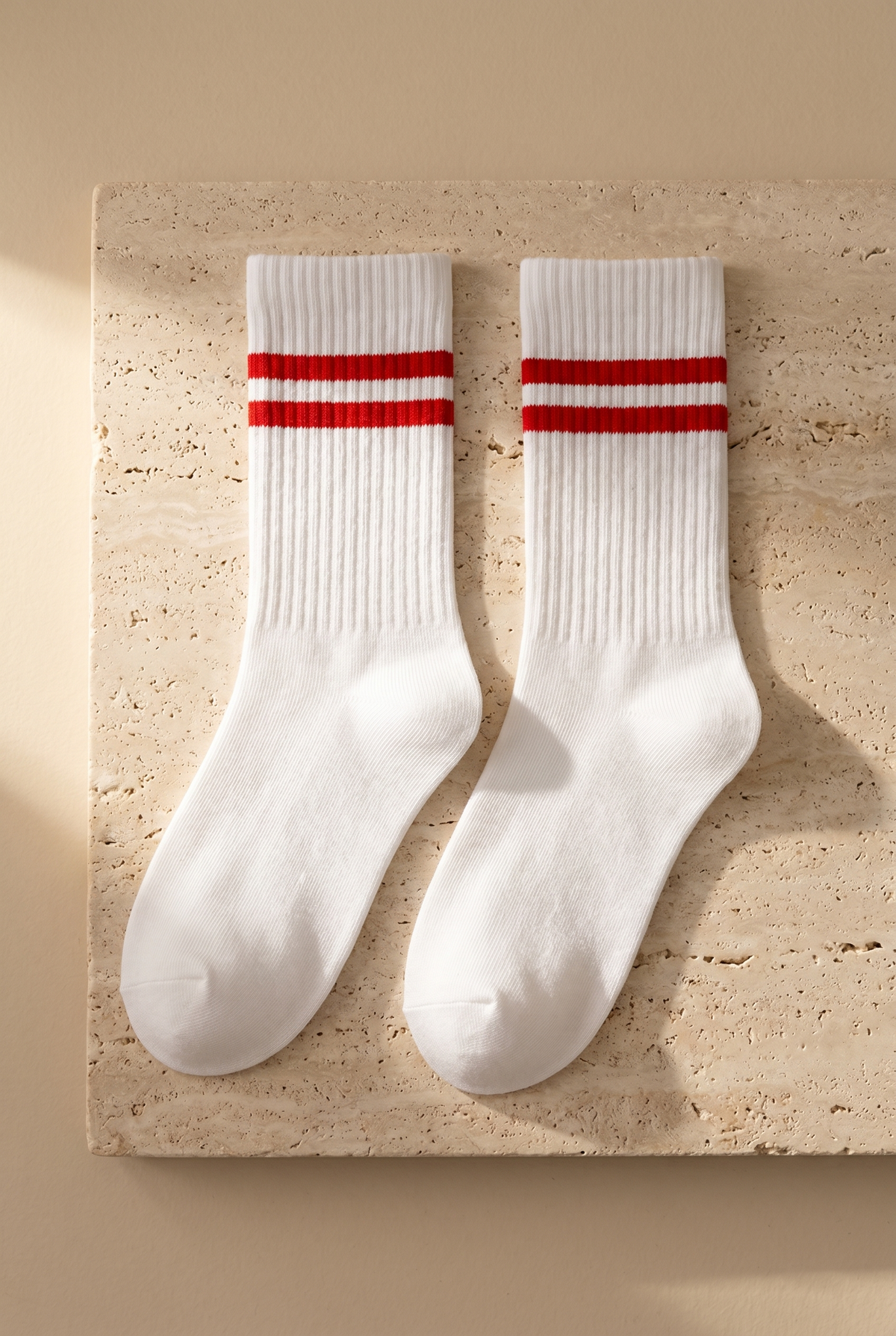 4 PCK STRIPED UNISEX SOCKET SOCKS MIX