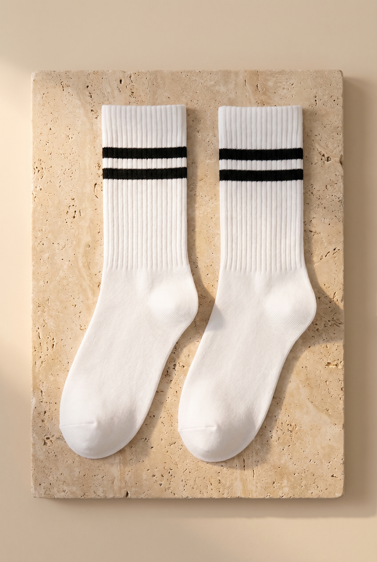 4 PCK STRIPED UNISEX SOCKET SOCKS MIX