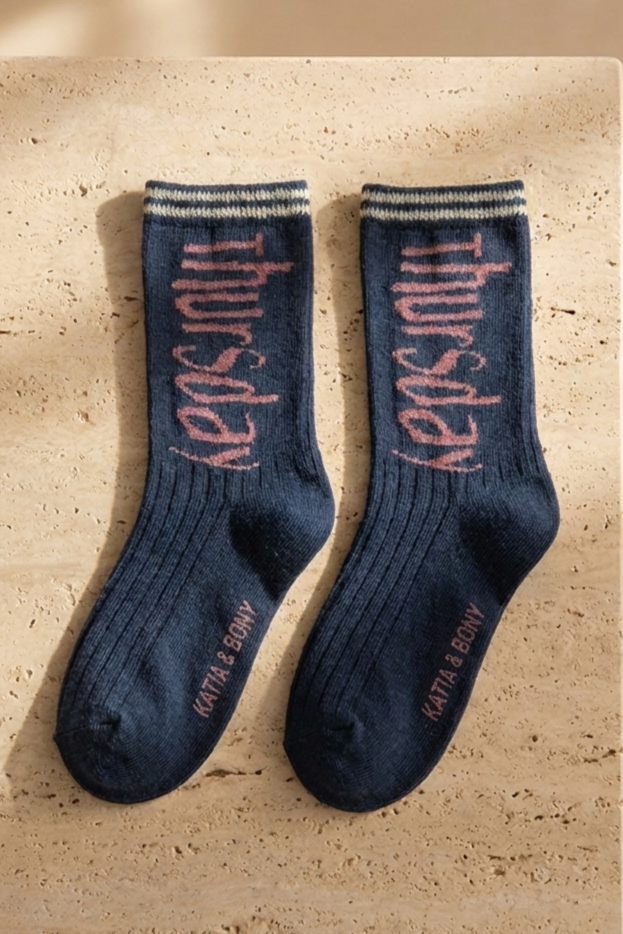 5PCK WEEKDAYS KIDS SOCKET SOCKS MIX