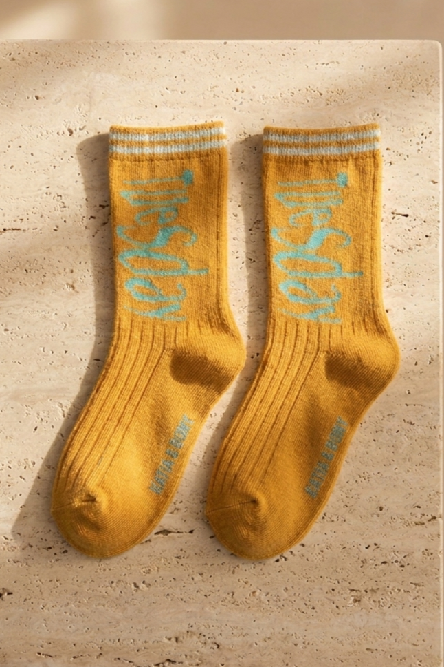 5PCK WEEKDAYS KIDS SOCKET SOCKS MIX