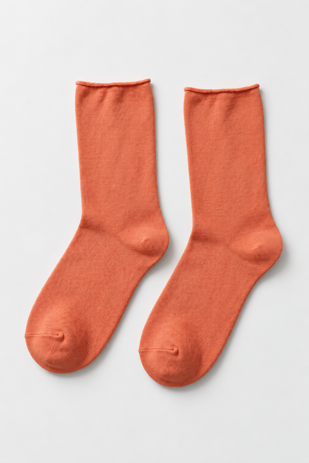 ELASTIC MODAL WOMEN SOCKS ORANGE