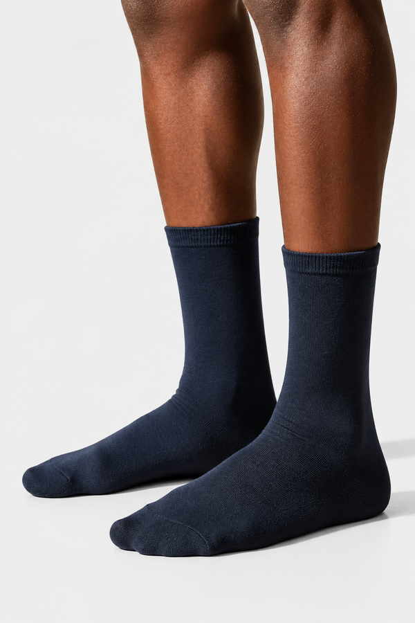 NEW HAROLD BAMBOO MEN'S SOCKS - NAVY