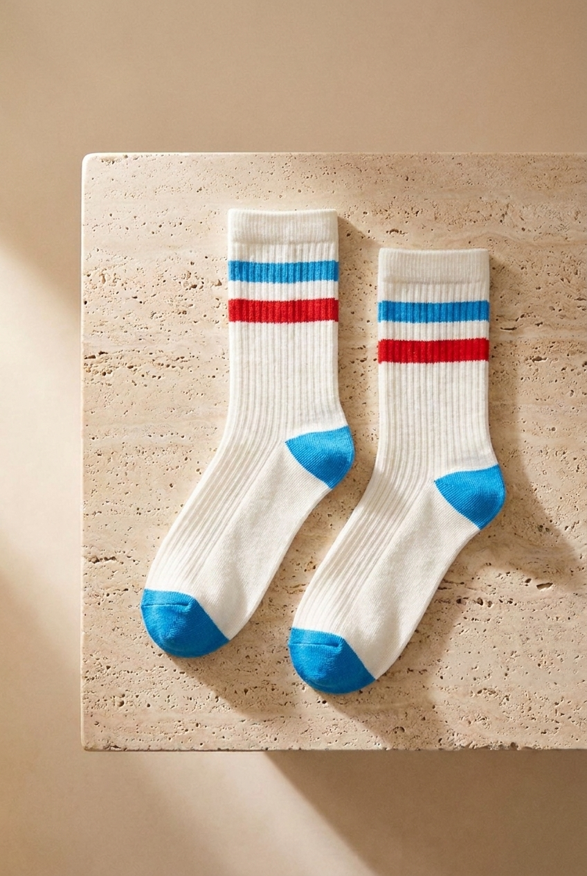 PACK OF 5 BOYS SOCKET SOCKS MIX