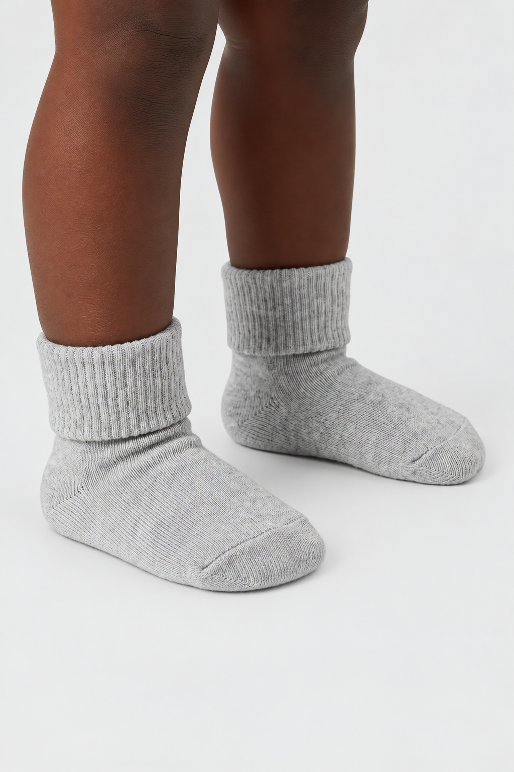 5PCK BOXED NEWBORN SOCKS NAVY MIX