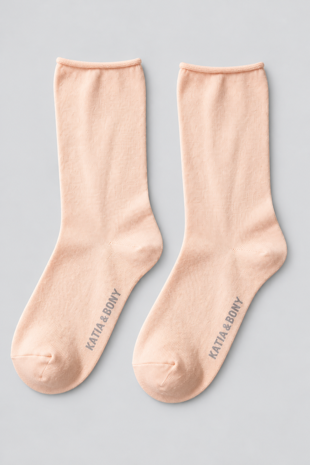 ELASTIC MODAL WOMEN SOCKS LIGHT PINK