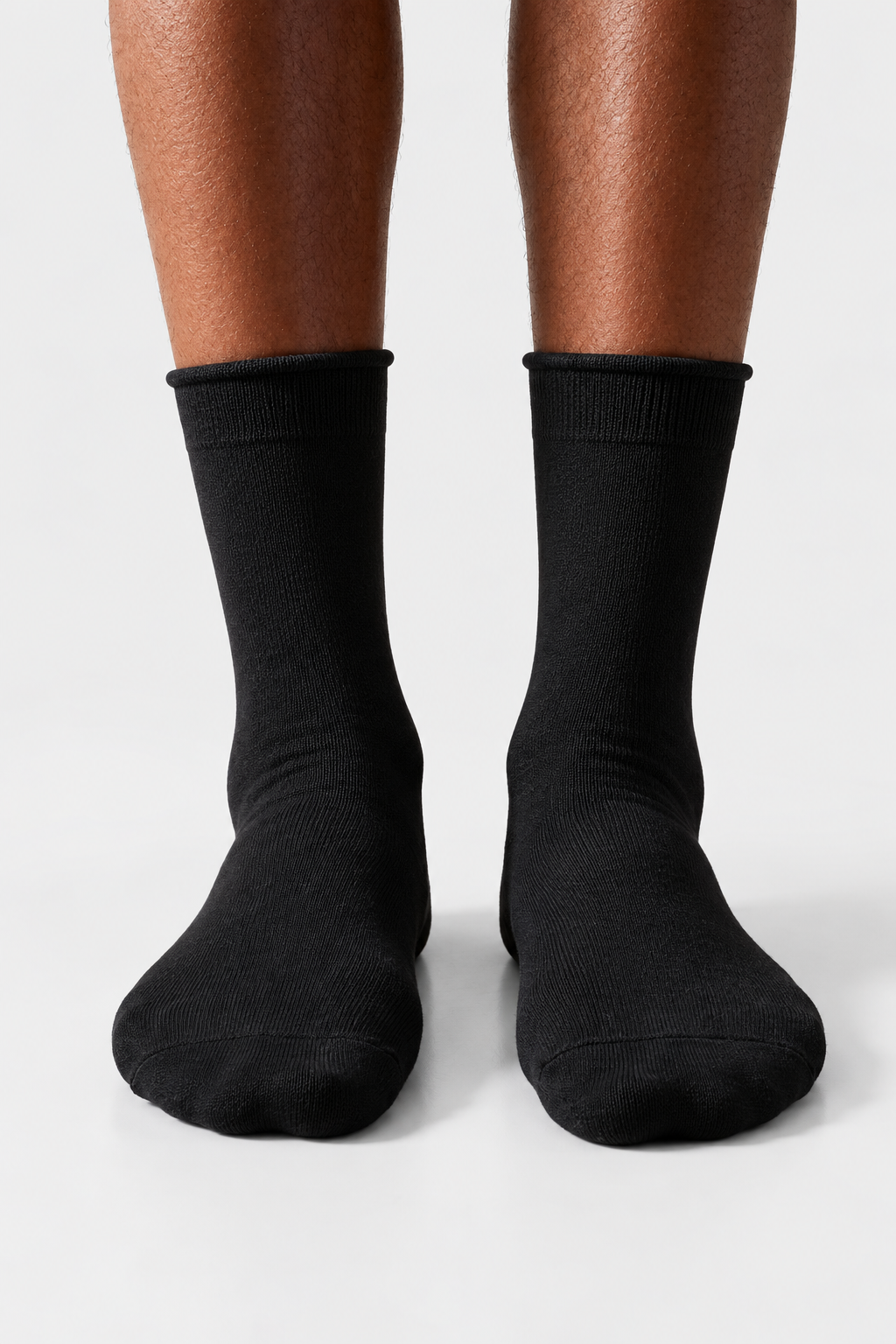 NEW HAROLD BAMBOO COMFORT MEN'S SOCKS - BLACK