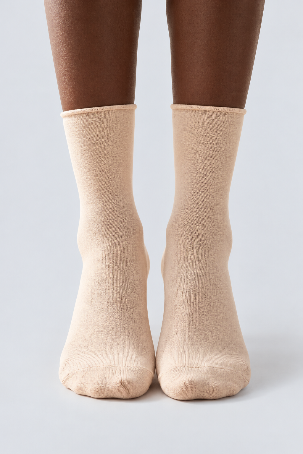 ELASTIC MODAL WOMEN SOCKS LIGHT PINK