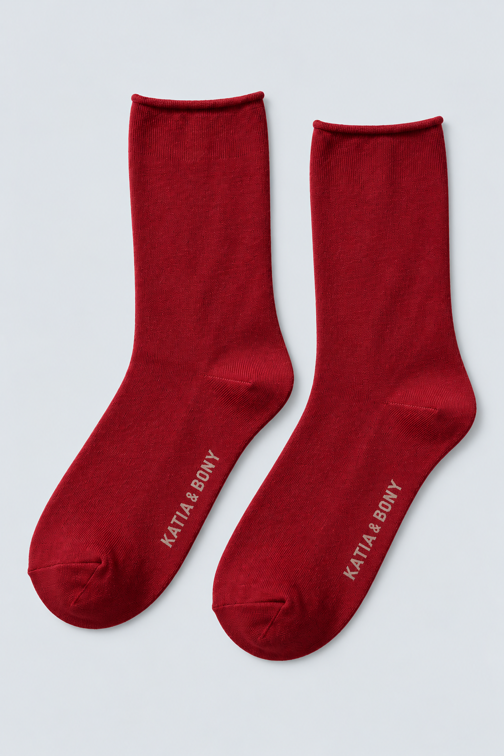ELASTIC MODAL WOMEN SOCKS BORDEAUX