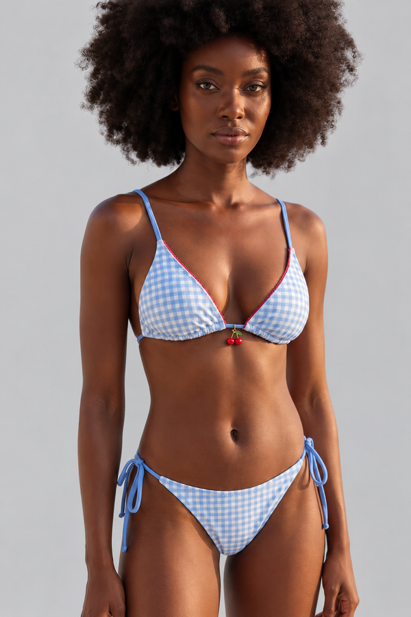 MEDITERRANEAN WOMEN BIKINI SET BLUE
