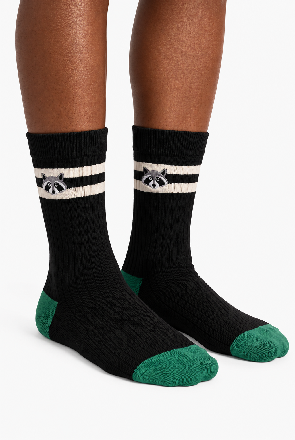 4 PCK ANIMALS BOX UNISEX ART SOCKET SOCKS BLACK/GREEN/RED/ORANGE
