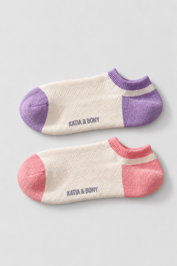 2PCK Women's Invisible Stockings MIX