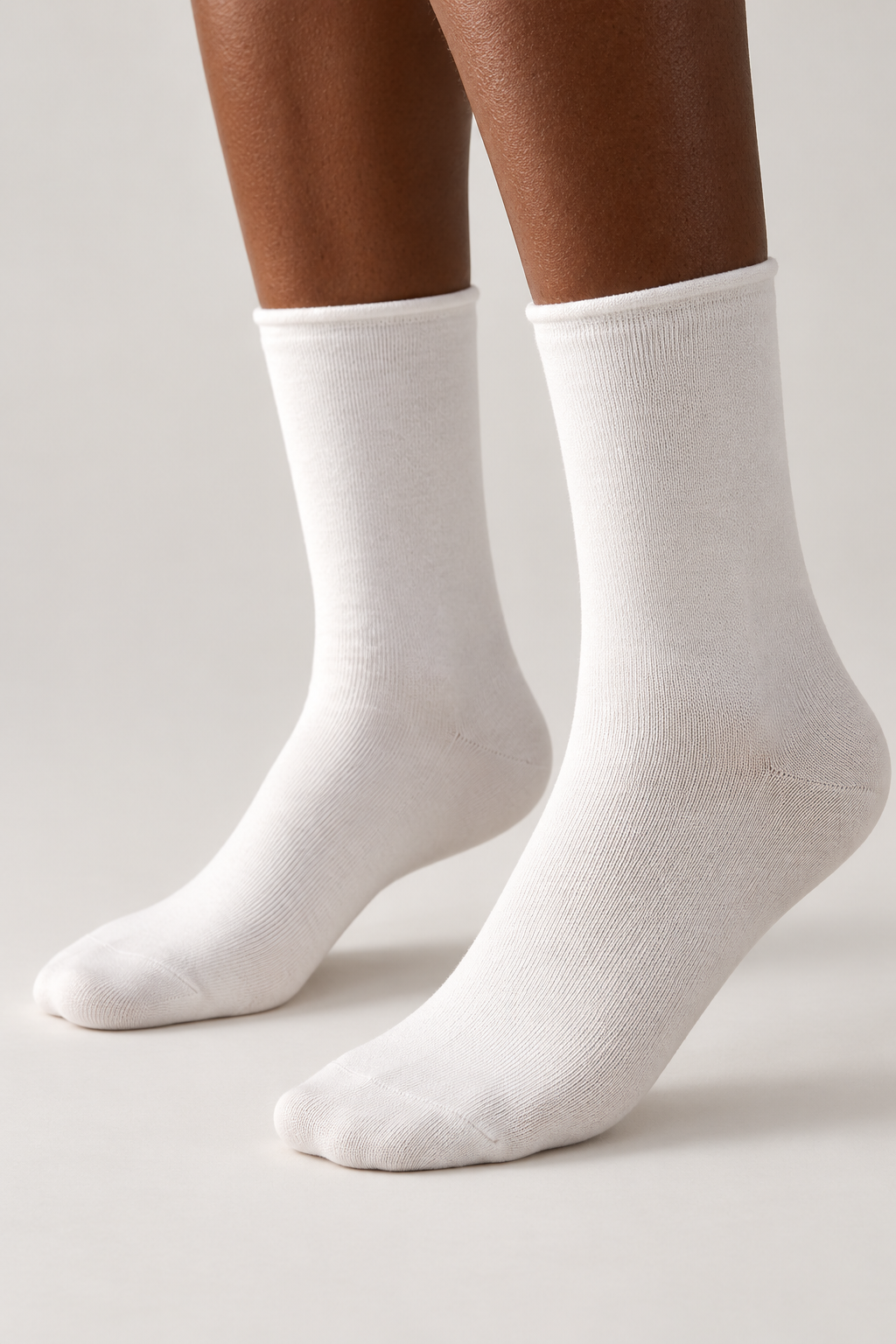 ELASTIC MODAL WOMEN SOCKS WHITE