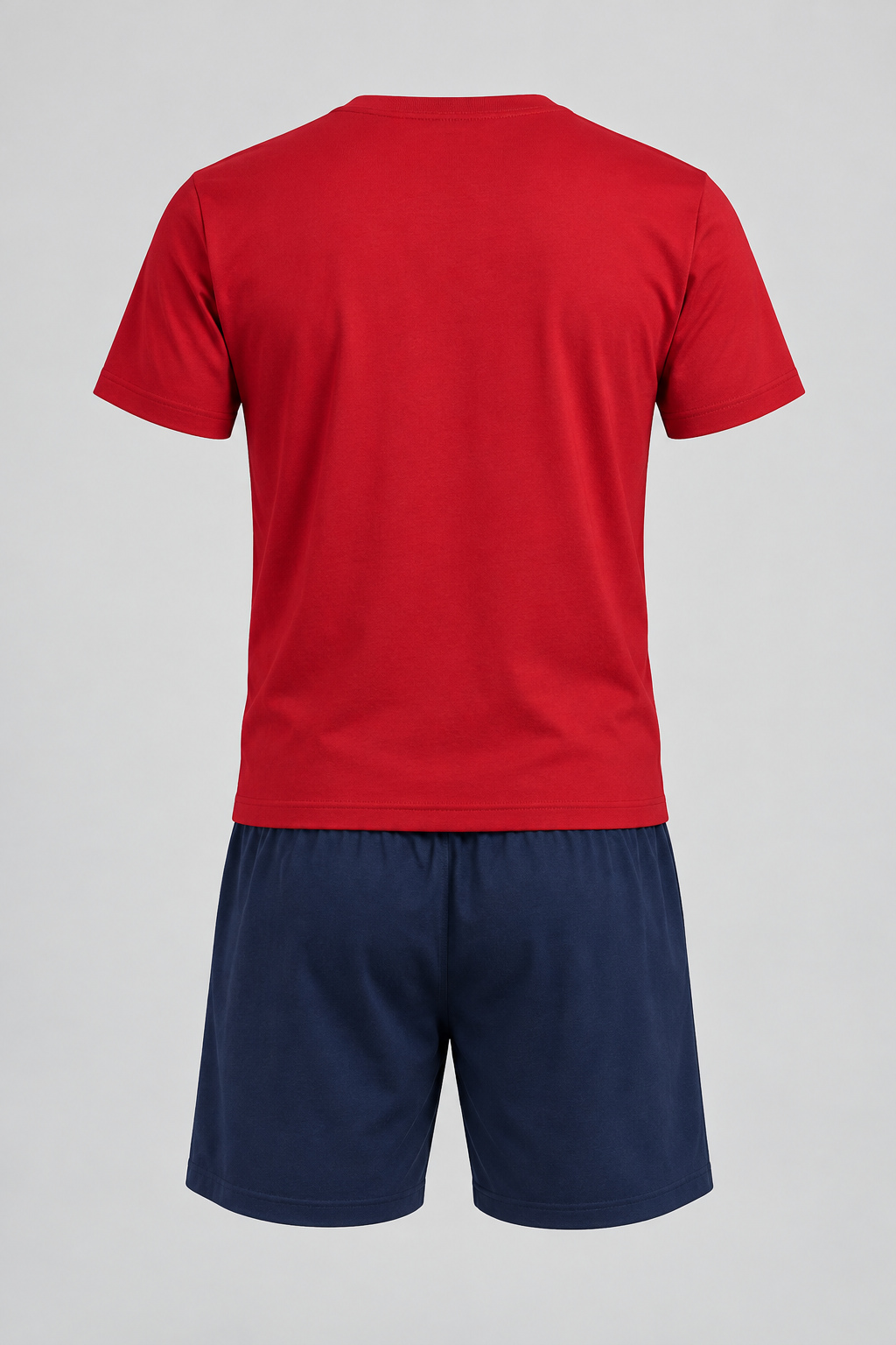 SAILOR TEDDY MEN'S SHORTS SET RED