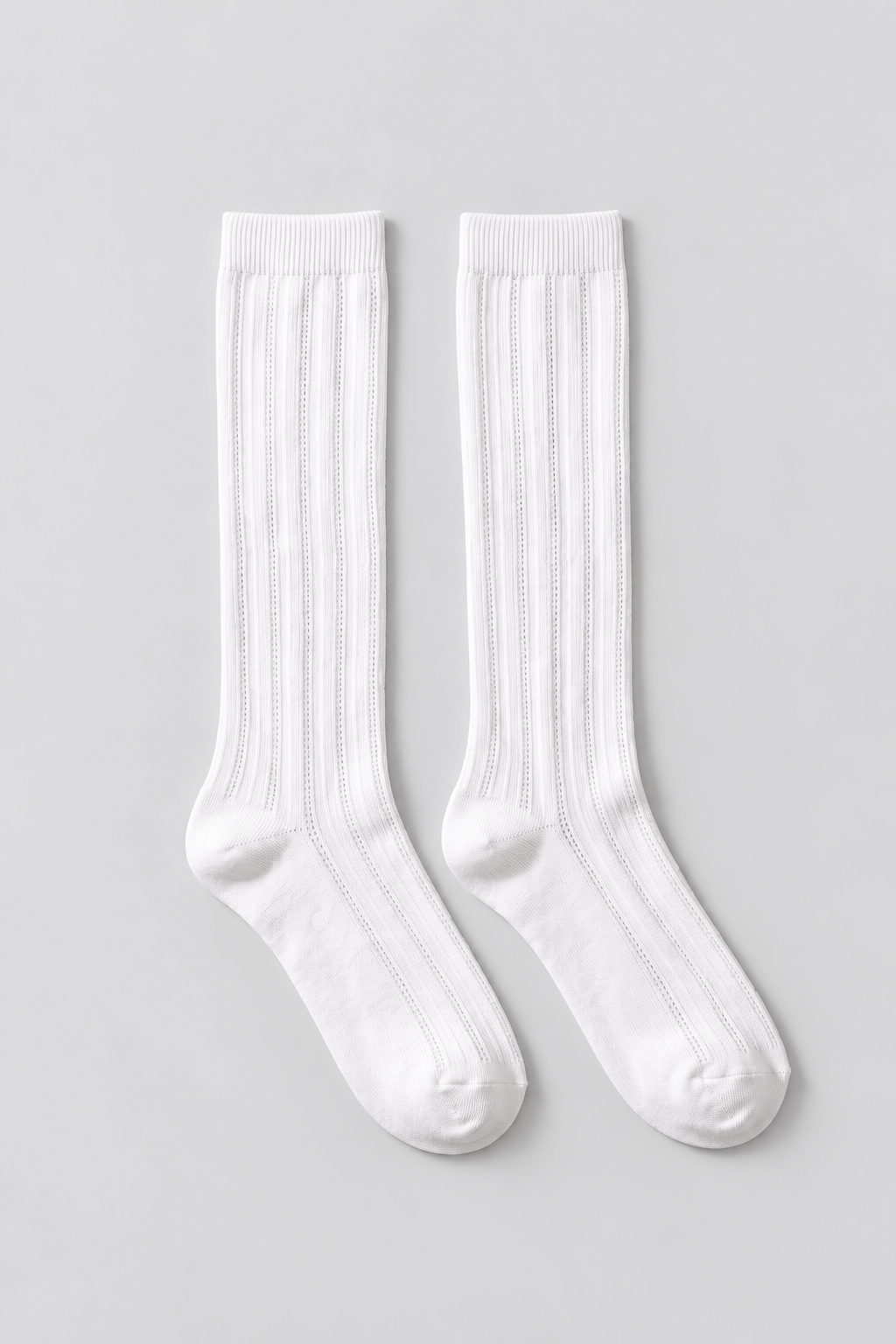 WOMEN KNEEHIGH SOCKS WHITE