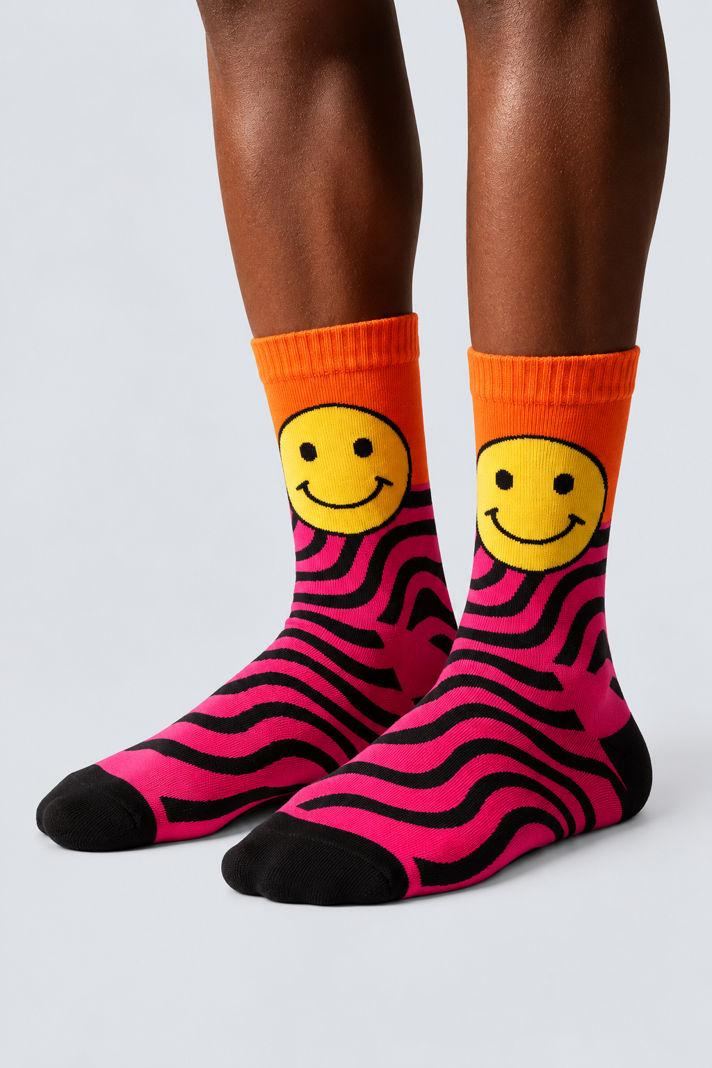 SMILING FACE UNISEX SOCKS MIX